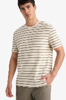 Resim Defacto Erkek T-shirt F9673AX/KH82