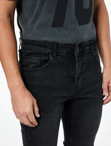 Resim Koton Erkek Jean Pantolon 7WAM40017ND