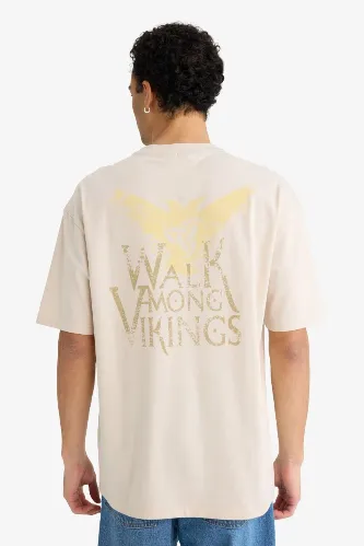 Resim Defacto Erkek T-shirt F8156AX/ER37
