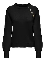 Resim Only Onlemma Ls Button Oneck Knt Noos Kadın Kazak 15302253