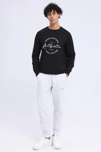 Resim Paul&More O Yaka 2 İp Erkek Sweat 1001 Anthentıc