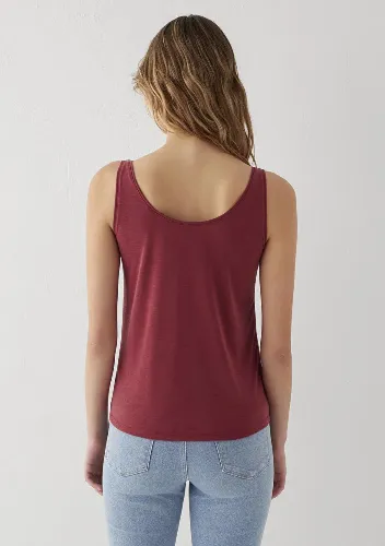 Resim Mavi Kadın T-shirt M1613339-91507