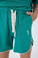 Resim U.S. Polo Assn Kids Kız Çocuk Şort Takım Us2524-G