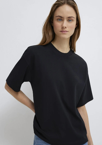 Resim Mavi Kadın T-shirt M1613225-900