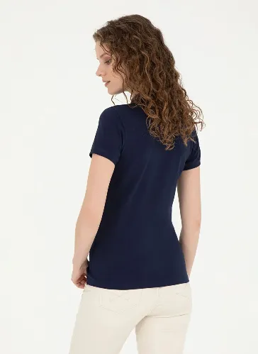 Resim U.s. Polo assn. Kadın T-shirt PU-8807 Gtp-Iy26