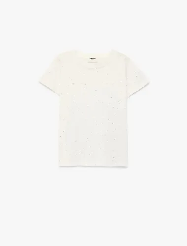 Resim Koton Kız Çocuk T-shirt 6SKG10051AK