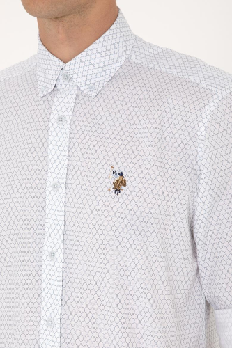 Resim U.S. Polo Assn. Marola Erkek Dokuma Gömlek 2108427
