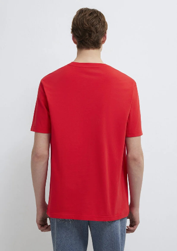 Resim Mavi Erkek T-shirt M0611711-70467