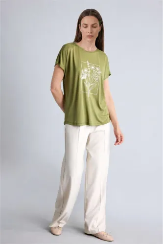 Resim Defacto Kadın T-shirt H8368AX/KH473