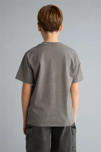 Resim Defacto Erkek Çocuk T-shirt G9417A8/GR309