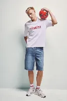 Resim Defacto Erkek T-shirt I1796AX/WT34
