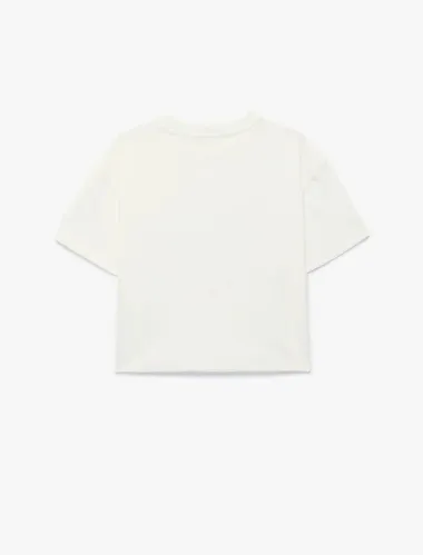 Resim Koton Kız Çocuk T-shirt 6SKG10139AK