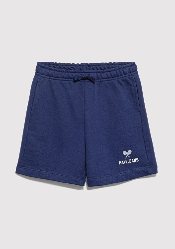 Resim Mavi Erkek Çocuk Kot&Kanvas Şort M6410015-70491