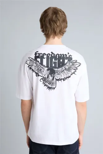 Resim Defacto Erkek T-shirt G5582AX/WT34