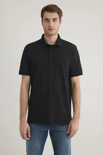 Resim Mavi Polo Erkek T-Shirt M0612520-900