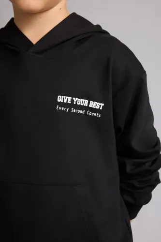 Resim Defacto  Erkek Çocuk Sweat Takım I0290A8/BK81