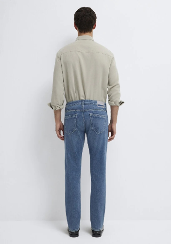 Resim Mavi Jake Erkek Jean Pantolon M00422A1728