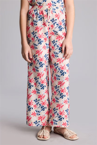 Resim Defacto Kız Çocuk Kanvas Pantolon H1510A8/BG737