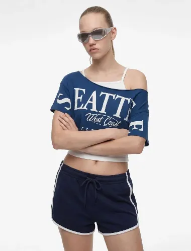 Resim Koton Kadın T-shirt 6SAL10007IK