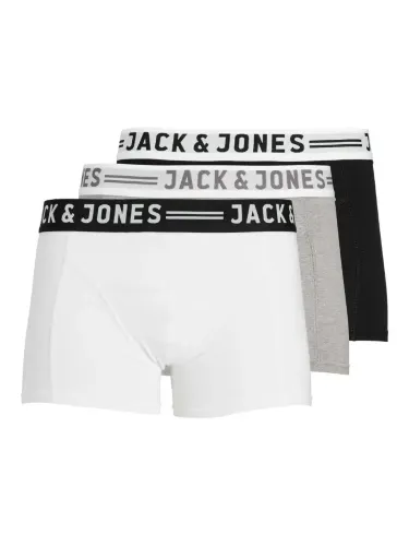 Resim Jack & Jones Sense Trunks 3-Pack Noos Erkek Boxer&Külot 12081832
