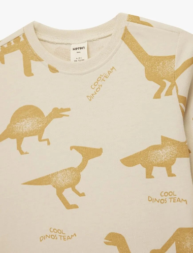 Resim Koton Erkek Bebek Sweat 6WMB10247TK