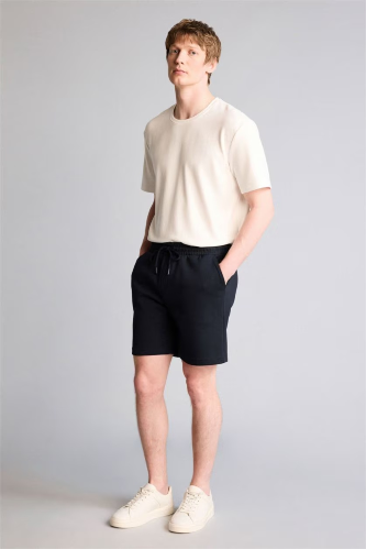 Resim Defacto Erkek Penye Şort D5103AX/NV64