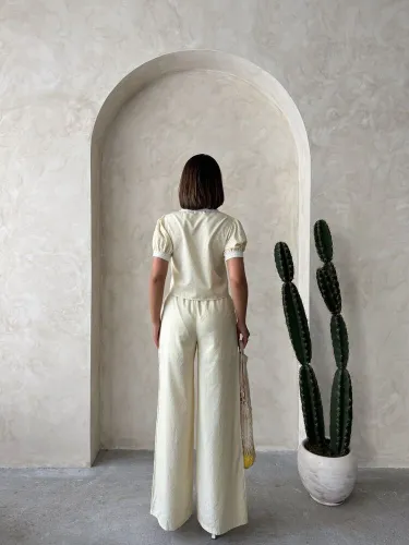 Resim Yenikoza Kadın Kanvas Pantolon