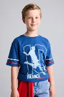 Resim Defacto Erkek Çocuk T-shirt H9748A8/BE766