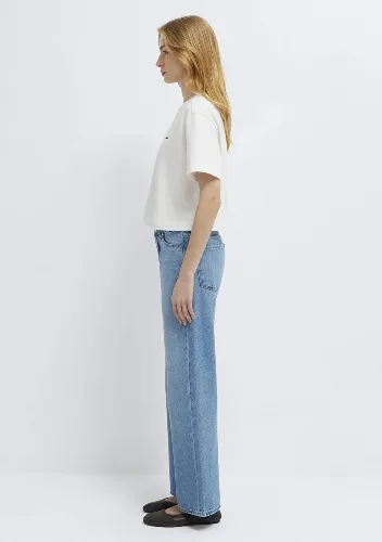 Resim Mavi Kadın T-shirt M1613984-70057