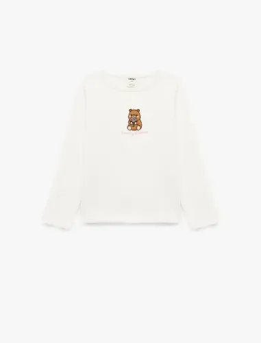 Resim Koton Kız Bebek Sweat 7WMG10193AK