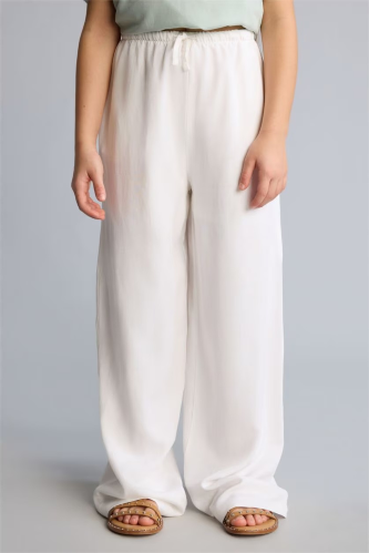 Resim Defacto Kız Çocuk Kanvas Pantolon H1224A8/WT34