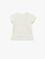 Resim Koton Kız Bebek T-shirt 6SMG10001AK