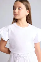 Resim Defacto Kız Çocuk T-shirt H7249A8/WT36