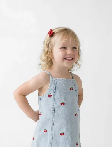 Resim Koton Kız Bebek Elbise 6SMG80008AD