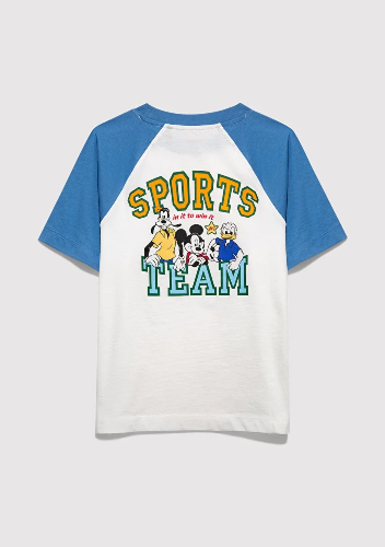 Resim Mavi Erkek Çocuk Tişört M6610426-70057