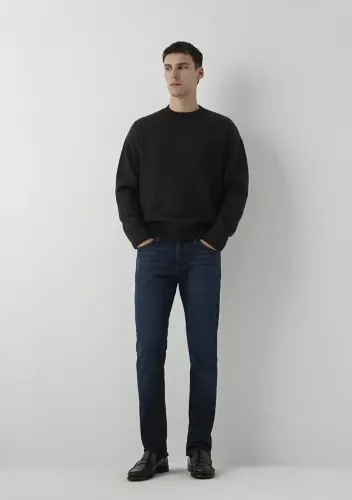 Resim Mavi Marcus Erkek Jean Pantolon M00351A4080
