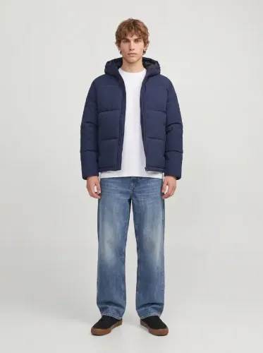 Resim Jack & Jones Jjgalaxy Puffer Jacket Erkek Mont 12303930