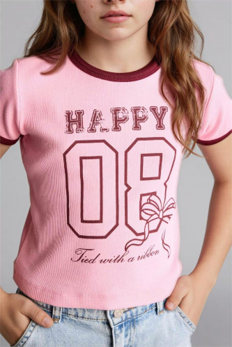 Resim Defacto Kız Çocuk T-shirt D8542A8/PN253