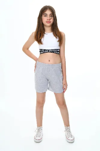 Resim Yenikoza Kız Çocuk Penye Şort