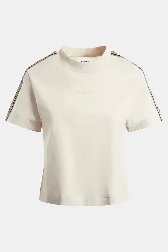 Resim V3RI08I3Z14-G6K5 Brıtney Crop Tee Gues Kadın T-shirt