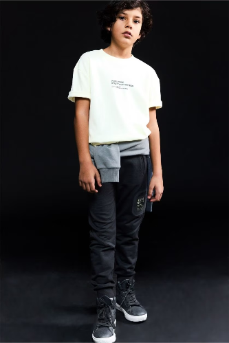 Resim Defacto Erkek Çocuk T-shirt G6148A8/YL521