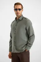 Resim Süvari Modal Slim Fit Uzun Kol Erkek Gömlek Sgm1008400027