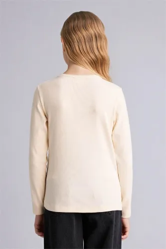 Resim Defacto Kız Çocuk Sweat G0867A8/ER99