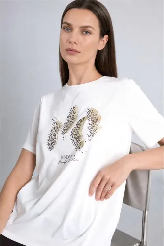 Resim Defacto Kadın T-Shirt H8365Ax/Er105