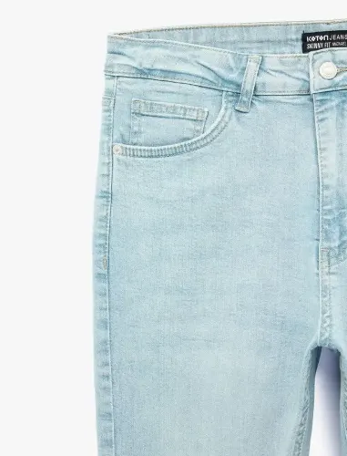 Resim Koton Erkek Jean Pantolon 7WAM40084ND