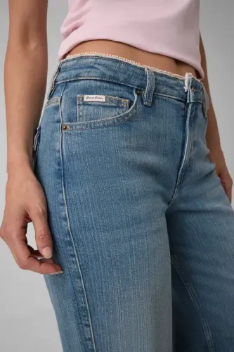 Resim W6Ya01D1170-Gckl Gues Kadın Jean Pantolon