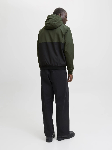 Resim Jack & Jones Jjerush Hood Bomber Noos Erkek Mont 12200208