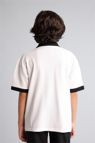 Resim Defacto Erkek Çocuk T-shirt G8669A8/WT34