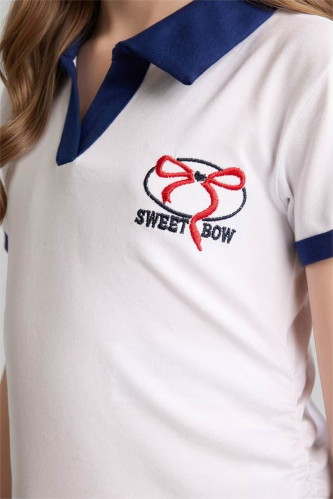 Resim Defacto Kız Çocuk T-shirt G1001A8/WT79