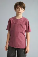 Resim Defacto Erkek Çocuk T-shirt G9417A8/PR220
